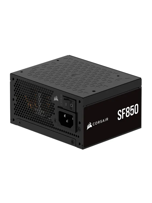 Corsair SF Series SF850 (2024) Strømforsyning (PSU) - 850 Watt - 92 mm - ATX 3.1 - 80 Plus Platinum sertifisert