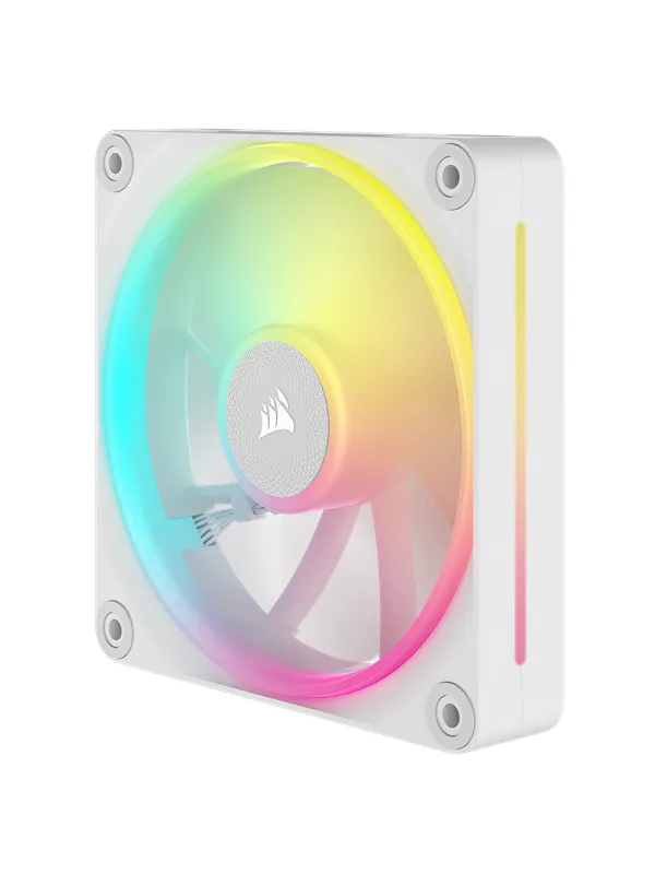 Corsair iCUE LINK LX120 - Kabinettvifte - 120mm - Hvit - 36 dBA