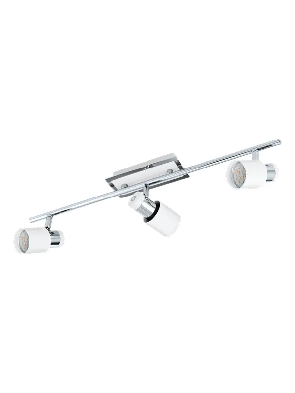 EGLO DAVIDA spot rail 3L chrome/white