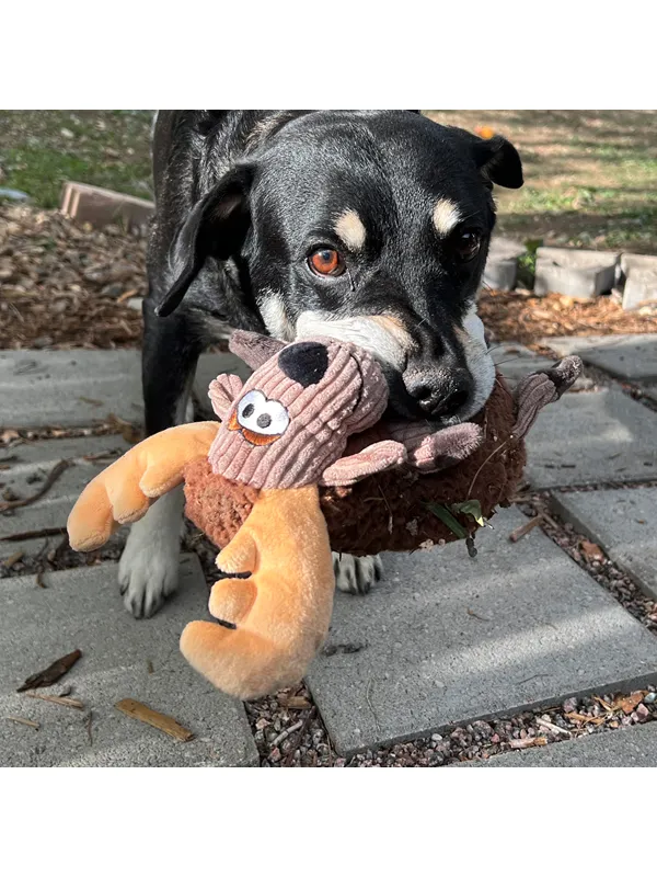 KONG Dog Toy Sherps Floofs Moose 25cm