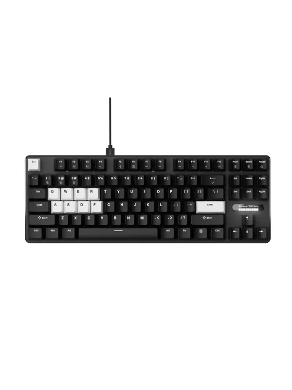 Pulsar PCMK 3 HE TKL - Gamingtastatur - Uten numpad - Engelsk (USA) - Svart