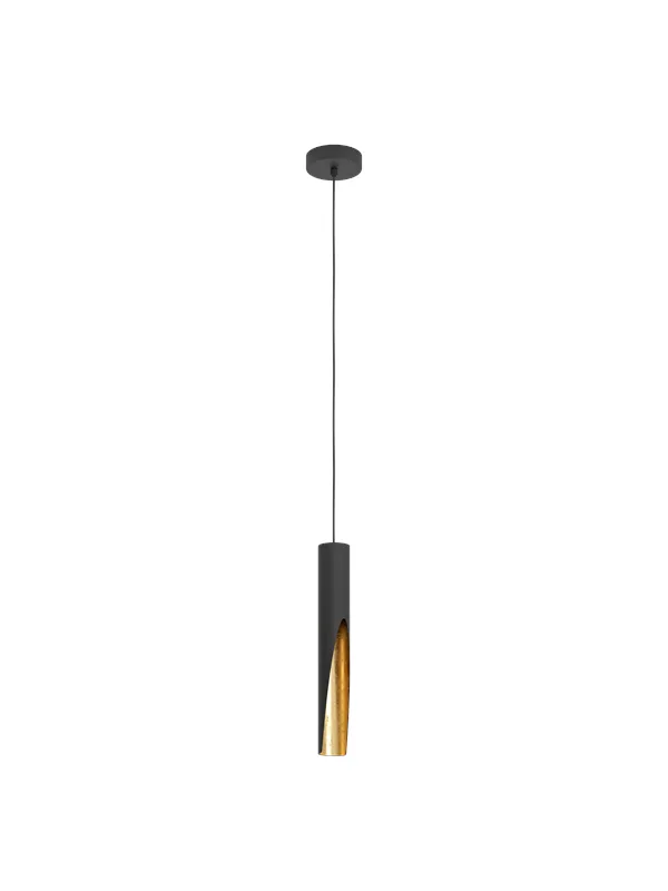EGLO BARBOTTO pendant black/gold