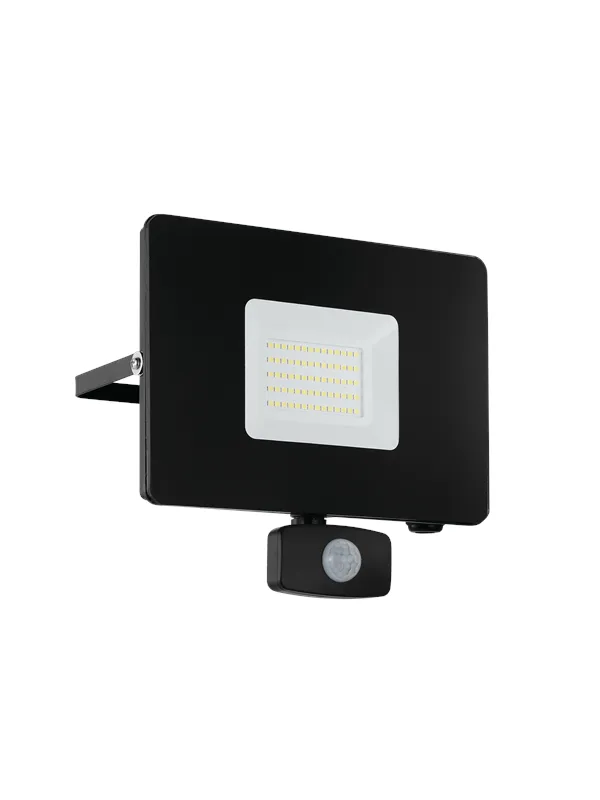 EGLO FAEDO 3 outdoor floodlight with sensor LED 53W 5000K black