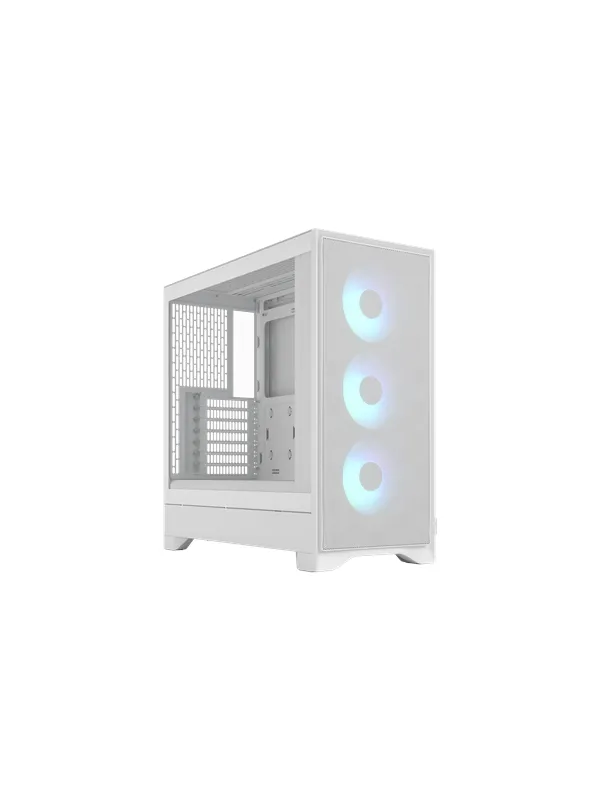 Fractal Design Pop 2 Air White TG RGB - Kabinett - Miditower - Hvit
