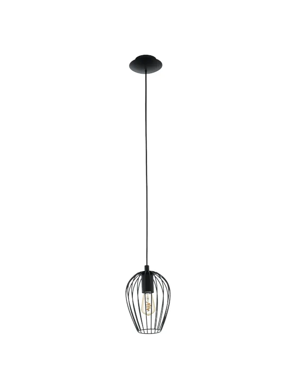 EGLO NEWTOWN pendant light Ø160 mm black