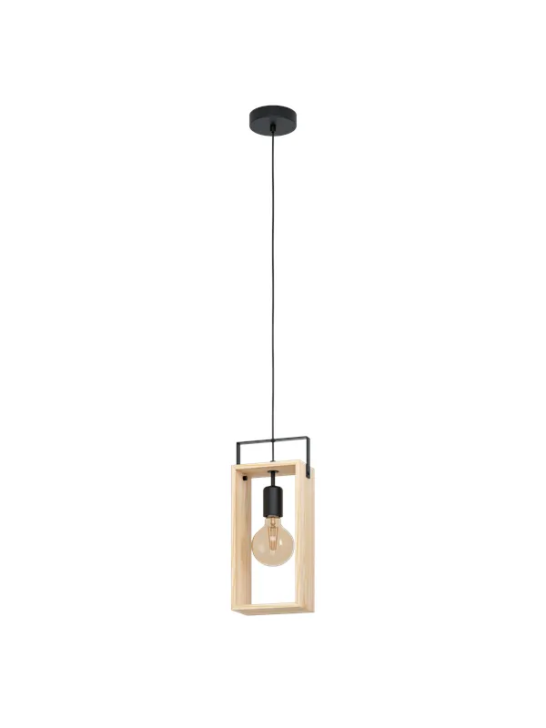 EGLO FAMBOROUGH pendant black/natural
