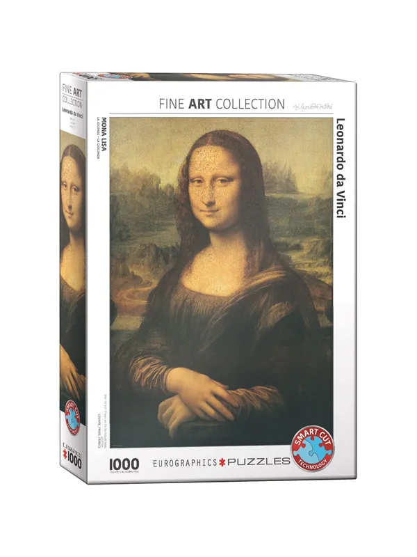 Eurographic Mona Lisa by Leonardo da Vinci Smart Cut (1000)