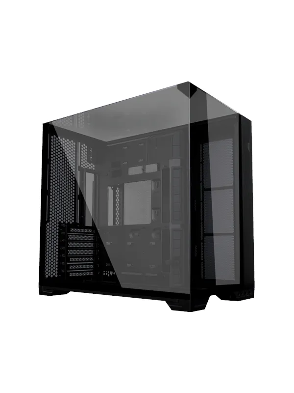 Lian Li O11 Vision Compact Black - Kabinett - Miditower - Svart