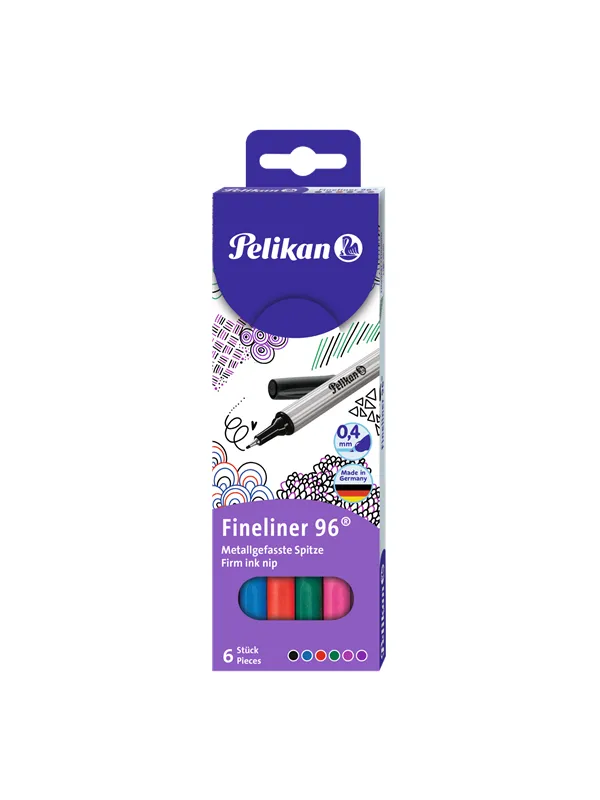 Pelikan PELIKAN FINELINER 6 FARGER