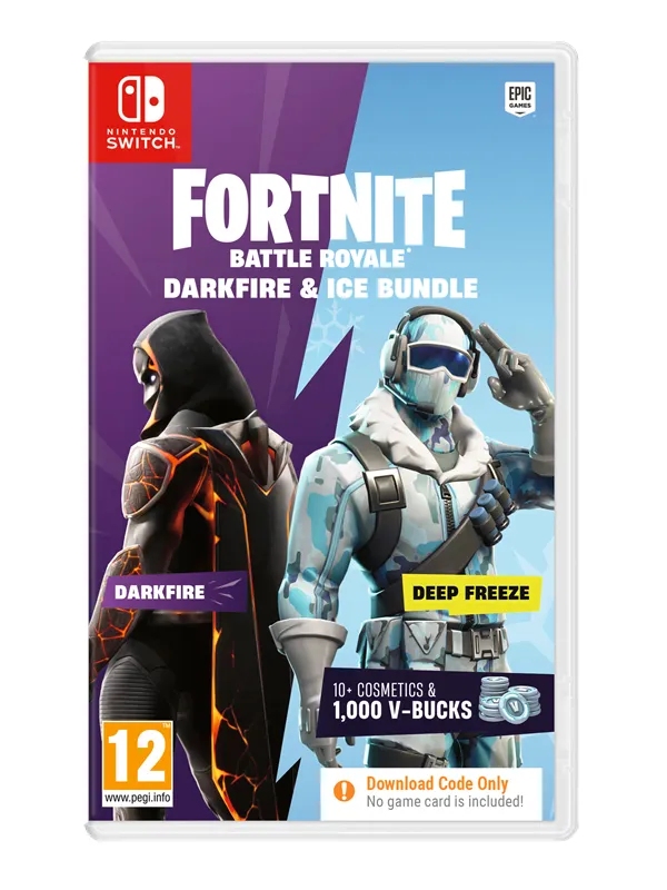 Fortnite: Darkfire & Ice Bundle (Code in a Box) - Nintendo Switch - Action