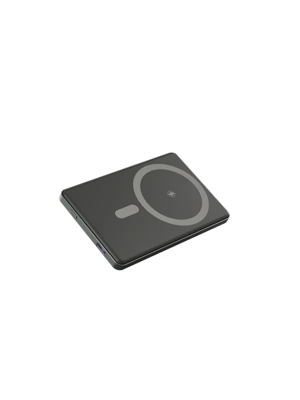 DENVER PQCW-5010 Powerbank 5000mAh Nødlader - Grey - 5000 mAh