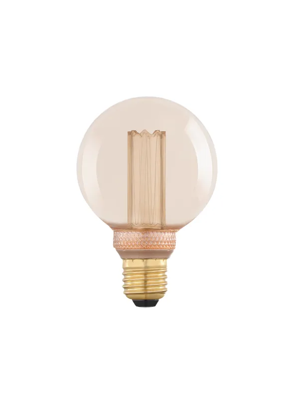 EGLO LED-lyspære G80 DECO 4W 200LM 1800K RAV E27