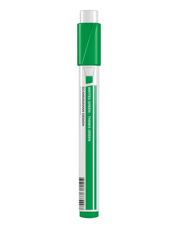 Penol marker green chisel point