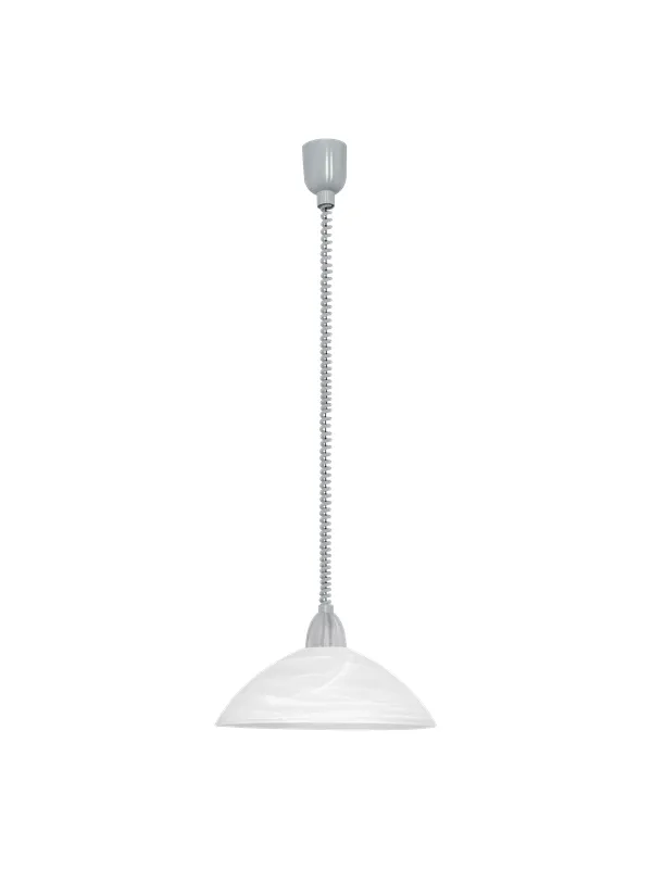 EGLO LORD 2 pendant white/brushed steel