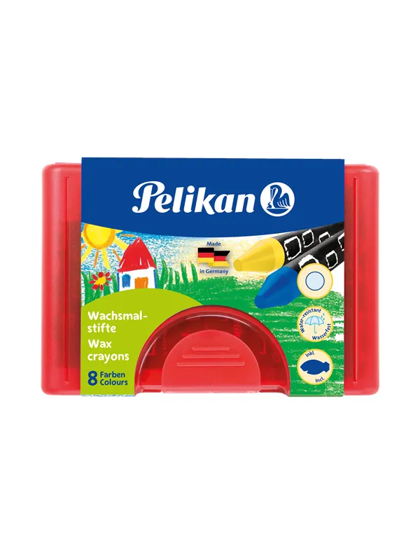 Pelikan PELIKAN 8 VOKSFARGER JUMBO