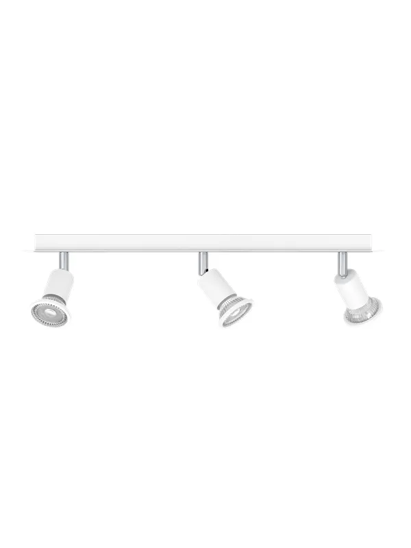EGLO SARRIA spot rail 3L 3000K white/chrome