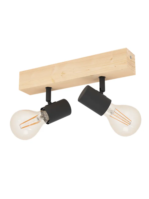 EGLO TOWNSHEND 3 spot rail 2L brown/black