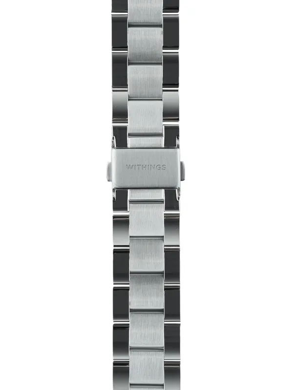 Withings Metal Wristband-Oyster Silver- 18 mm