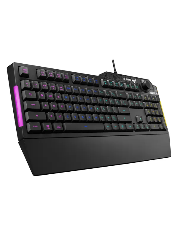 ASUS TUF Gaming K1 - Nordic Layout - Gamingtastatur - Nordisk - Svart