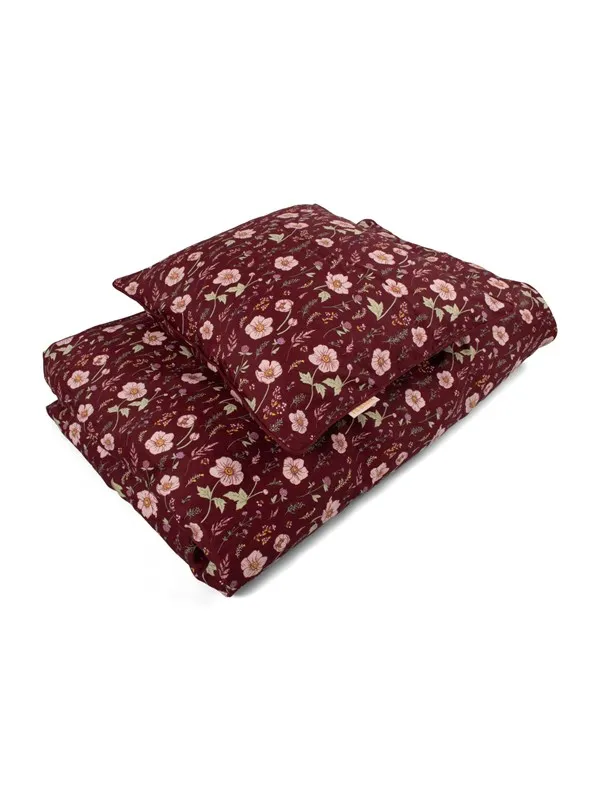 Filibabba Junior bed linen GOTS - Fall Flowers