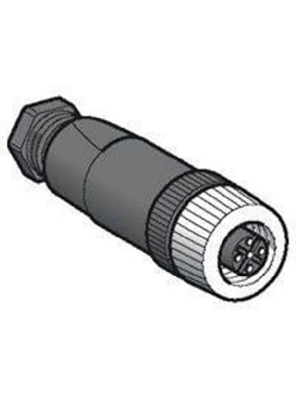 TELEMECANIQUE SENSORS Plug m12 5 pol female straight metal