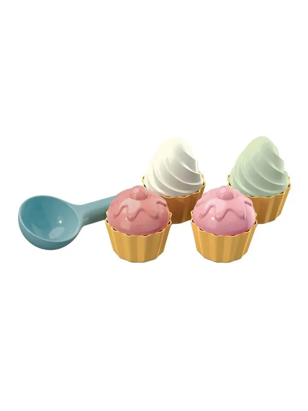 Androni Cupcake Sand Molds with Scoop 9 pcs.