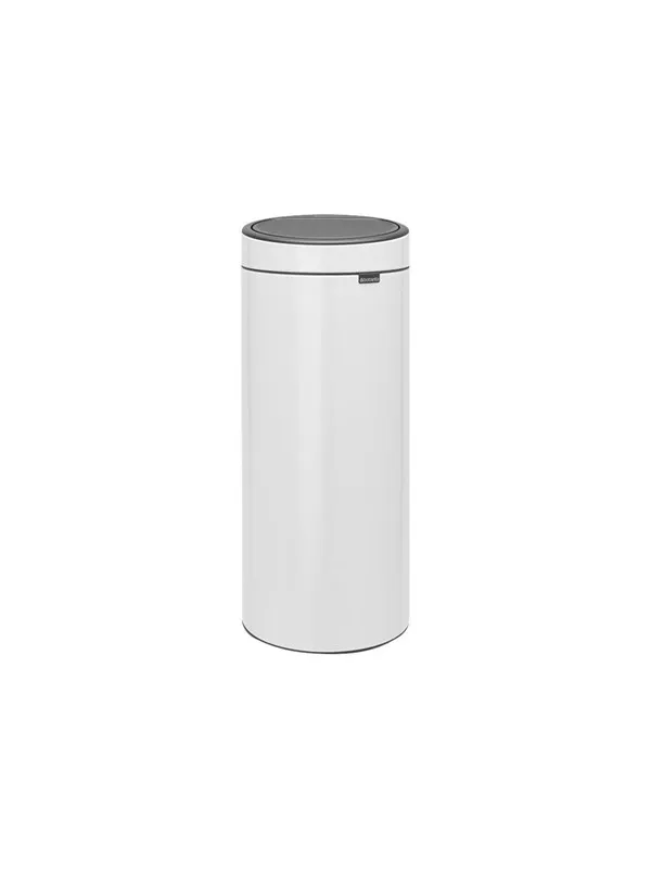 brabantia Touch Bin New - rubbish bin - 30 L - white