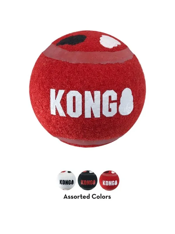 KONG Signature Sport Balls 3-pack 6.5cm M