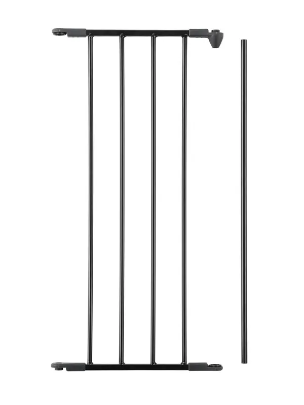 BabyDan Forlenger Flex & OLAF sikkerhetsgrind 33 cm, svart