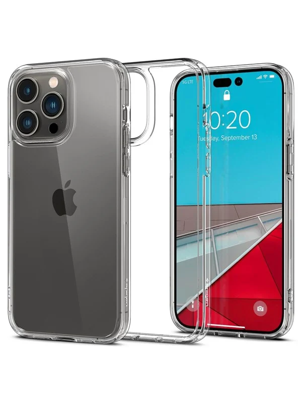 Spigen Ultra Hybrid - crystal clear - iPhone 14 Pro Max