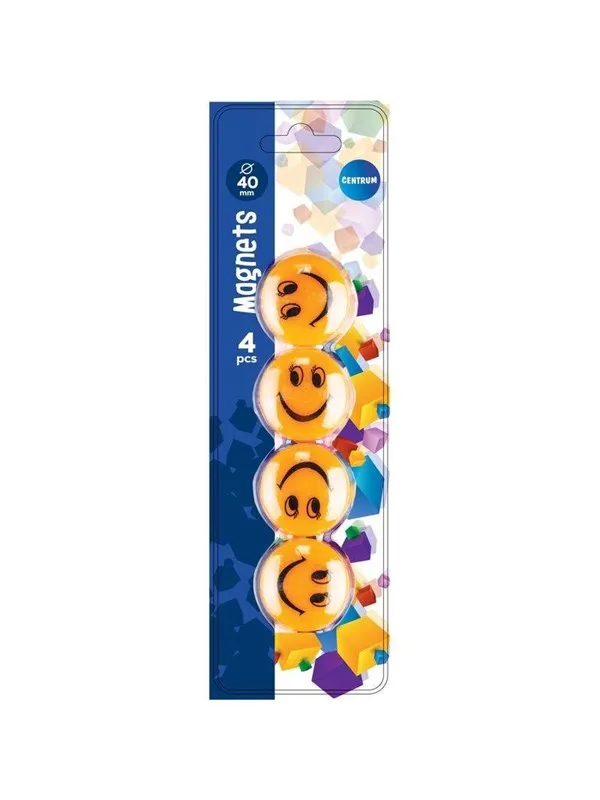 CENTRUM Magnets SMILE 40mm 4 pcs.