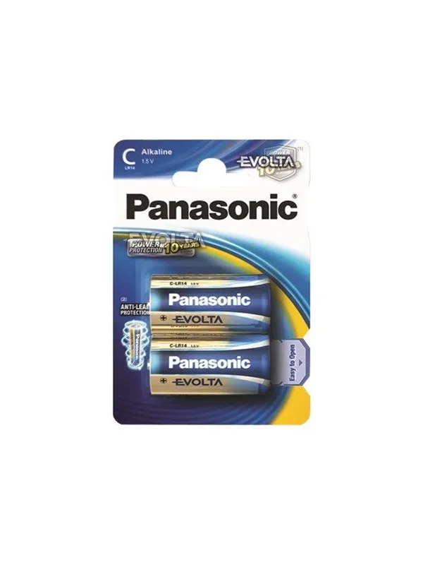 Panasonic Evolta 2 x LR14 / C type