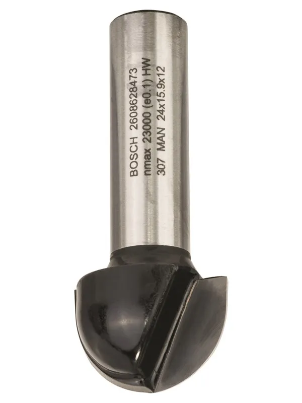 Bosch Hulkilfres, 12 mm, R1 12 mm, D 24 mm, L 15,9 mm, G 57 mm 12 mm, R1 12 mm, D 24 mm, L 15,9 mm, G 57 mm