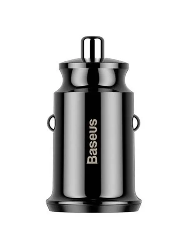 Baseus Grain Car Charger 2x USB 5V 3.1A (black)