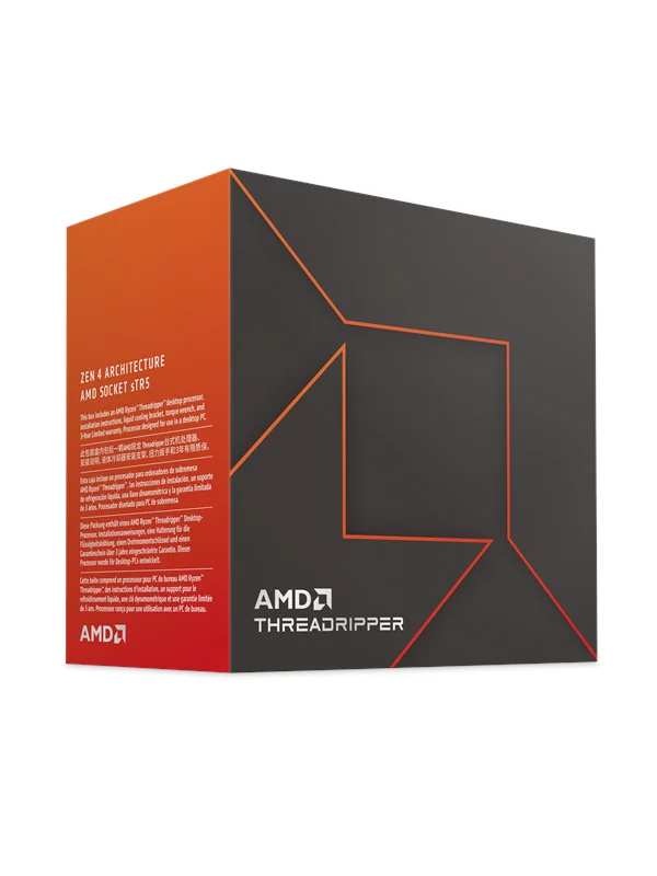 AMD Ryzen Threadripper 7970X Prosessor/CPU - 32 kjerner - 4 GHz - AMD sTR5 - AMD Boks (uten kjøler)