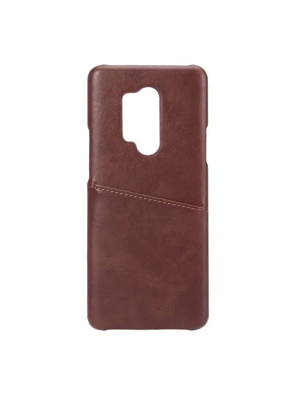 ONSALA Mobilcover Brown with Creditcard Pocket OnePlus 8 PRO