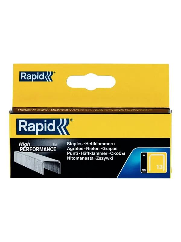 Rapid - staples - No. 13 - 4 mm - pack of 2500