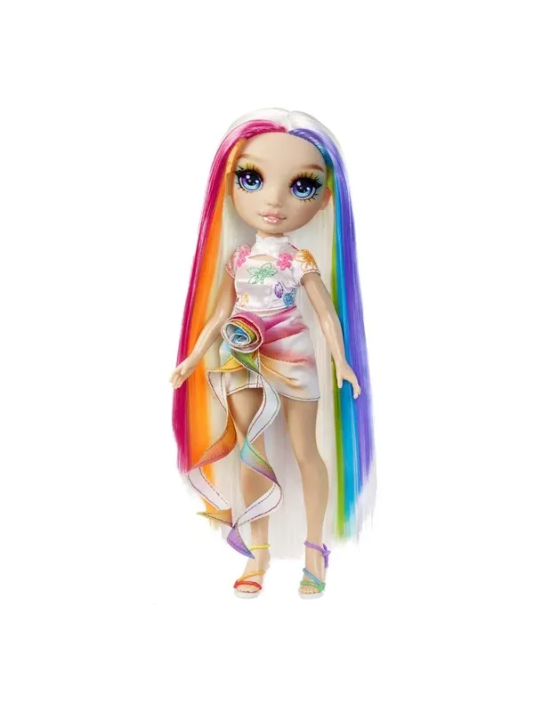 Little Tikes Rainbow High Fashion Doll with Hair Chalk - Amaya Rainbow
