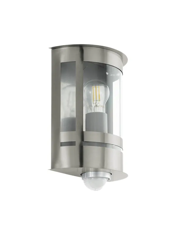 EGLO TRIBANO outdoor wall lamp with sensor stainless steel