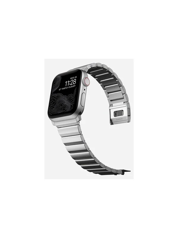 Nomad - Aluminum Band - 45mm | Silver