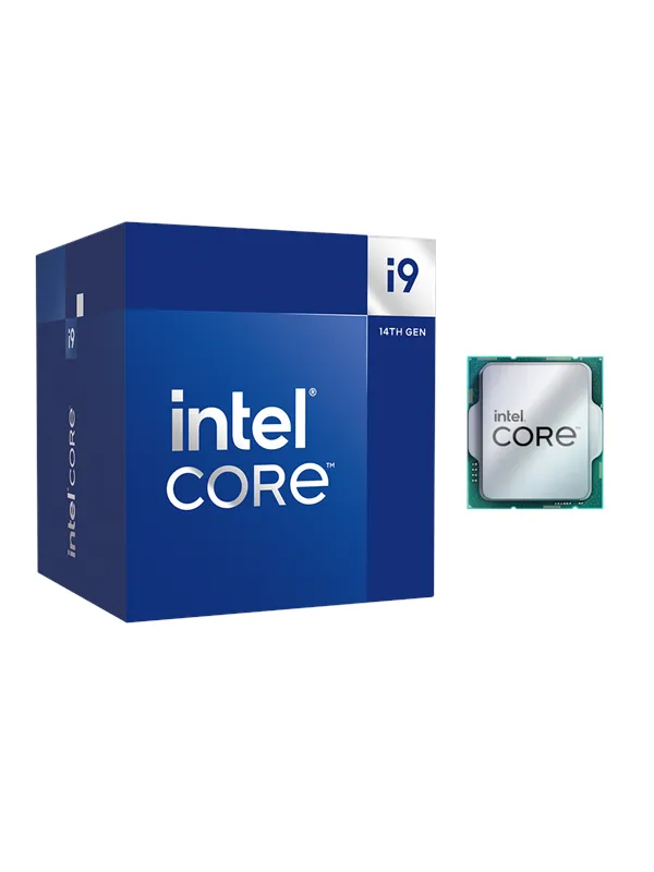 Intel Core i9-14900 Raptor Lake-S Prosessor/CPU - 24 kjerner - 2 GHz - Intel LGA1700 - Intel Boks (med kjøler)