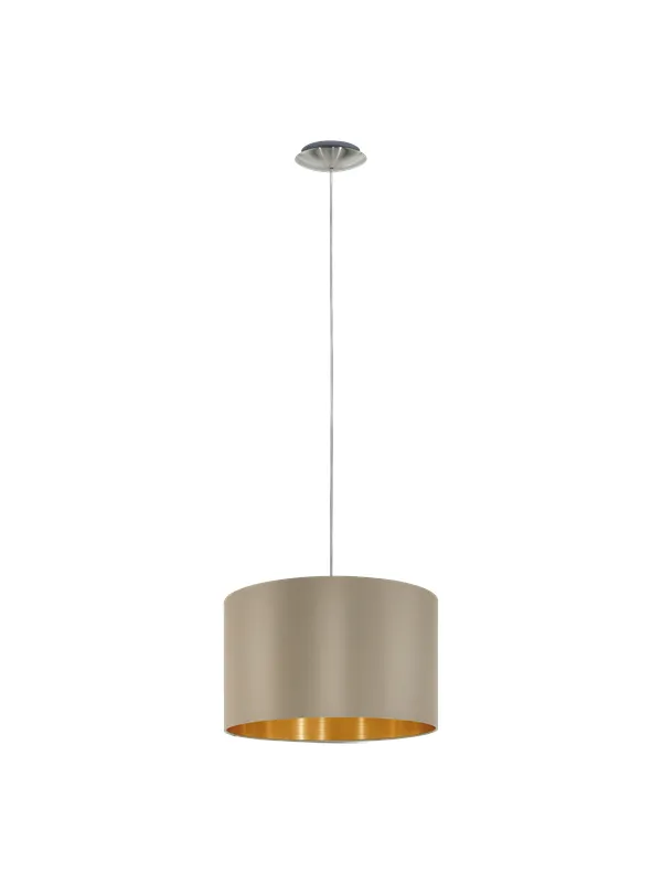 EGLO MASERLO pendant light  satin nickel