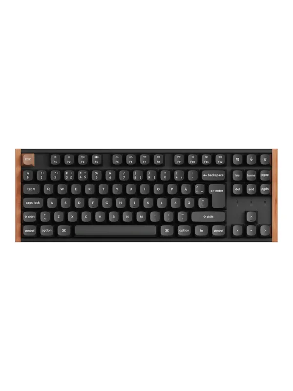Keychron K8 HE SE Wireless Tri-Mode - Gamingtastatur - Nordisk - Svart