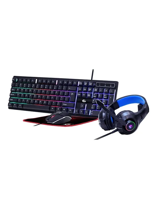 Gembird GMB Gaming Ghost - Gamingtastatur - Engelsk (USA) - Svart