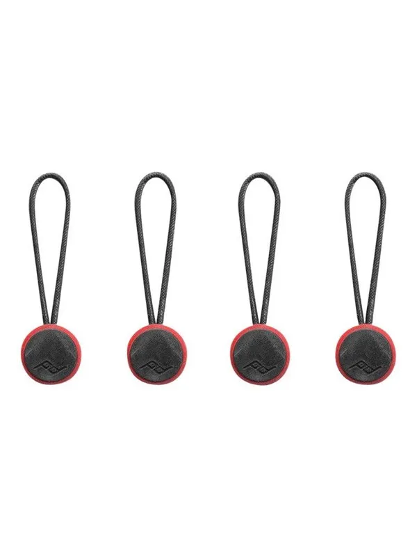 Peak Design Anchor 4-Pack (V4) - Black/Red