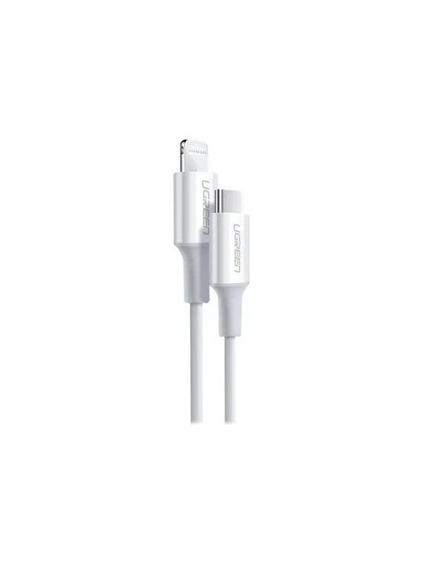 UGREEN USB-C <-> Lightning - 2m - Hvit