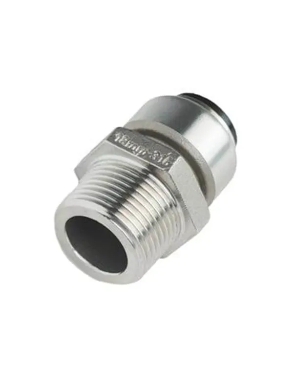 Roth Straight male connector push-fit 28 x 3/4"
