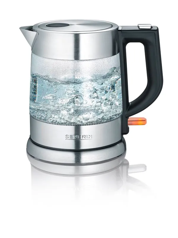 SEVERIN Vannkoker WK 3468 - glass/stainless steel/black - Glass/stainless steel/black - 2200 W