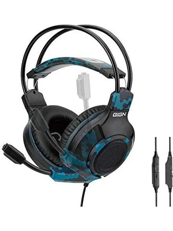 Subsonic GIGN Gaming Headset with Microphone - Wired Headset - Sony PlayStation 4