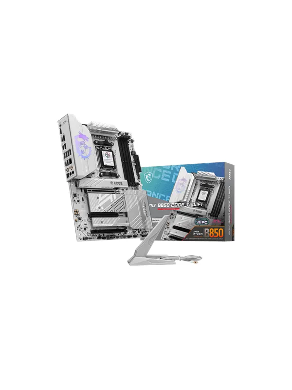 MSI MPG B850 EDGE TI WIFI Hovedkort - AMD B850 - AMD AM5 socket - DDR5 RAM - ATX
